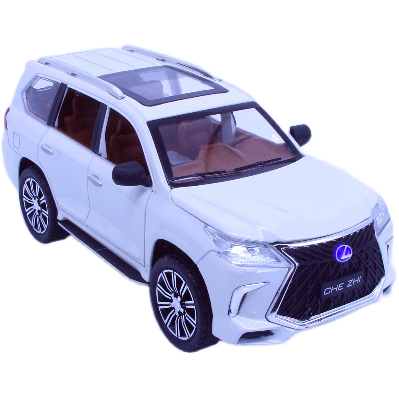 福特猛禽F150汽车玩具男孩合金车模型仿真越野车模型蓝色礼物开门