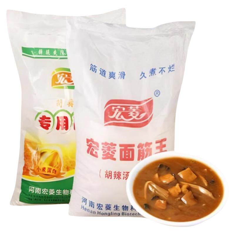 高筋耐煮商用胡辣汤面筋片有嚼劲