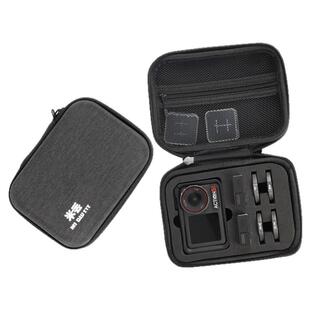 米丢适用大疆action5pro/4/3运动相机相机包防水防摔保护套尼龙材质相机包action5pro收纳包action4收纳包
