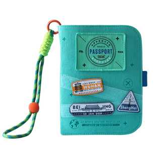 旅行家第二代盖章收集本手账本中国全国儿童旅游足迹打卡日记本地图活页可拆卸手帐本记录册奇葩A6