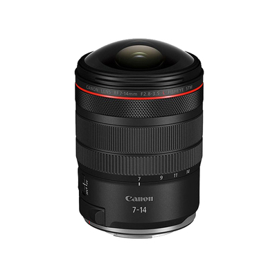 佳能RF7-14mm F2.8-3.5L STM鱼眼变焦镜头