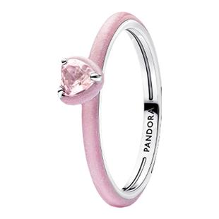 [新年礼物]Pandora潘多拉ME系列率性之心戒指爱心情侣对戒可叠戴