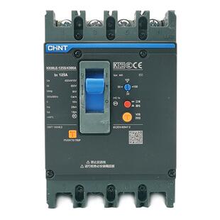 正泰漏电保护器塑壳断路器NXMLE 家用昆仑新款 4300 125A250A400A