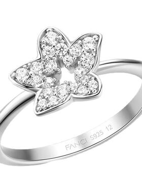 Fanci范琦925银轻奢大方戒指