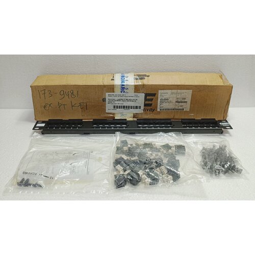 3M AXE004213973 Cat6 24Port Patch Panel Kit PN 19337962