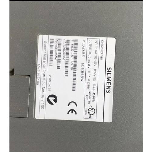 议价6SL32105FF135UA0V90变频器成色新包好维修