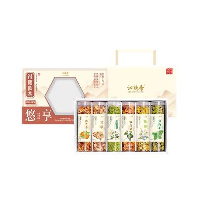 沁晚香清热去火润喉花茶礼盒