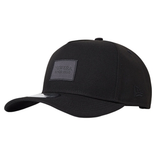 New Era纽亦华2025秋季新款棒球帽子硬顶遮阳男女运动纯黑高顶帽