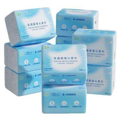 聪妈婴儿纸巾柔保湿乳霜纸600张