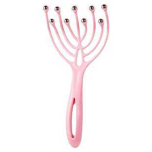 头部按摩器九爪按摩梳子滚珠五爪抓头皮经络疏通挠头神器仪八爪鱼