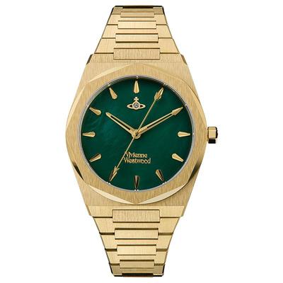 【自营】viviennewestwood西太后手表绿色表盘时尚轻奢女士腕表