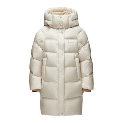 坦博尔奥莱中大儿童羽绒服中长款男童女童安心绒耐脏保暖校服神器