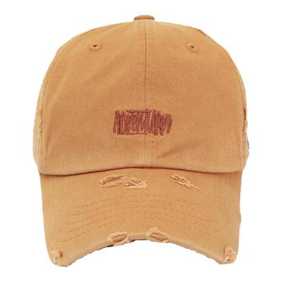 Flipper破洞做旧男女百搭鸭舌帽