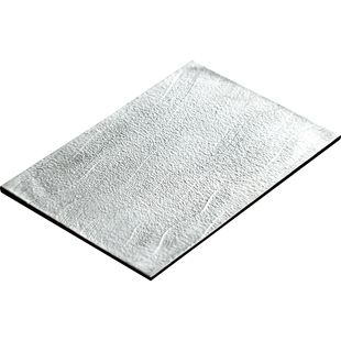 三点水鎏银白色海浪长方盘壶承高档复古壶托干泡盘茶托盘茶道配件