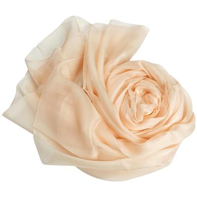 桑蚕丝丝巾粉色围巾！手感很好