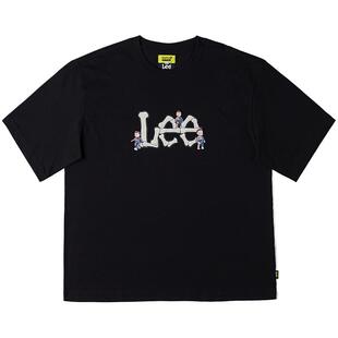 【MIGHTY JAXX联名】Lee商场同款25秋冬新舒适版男女同款短袖T恤
