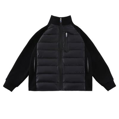 贝田男童冬季轻薄款羽绒服外套