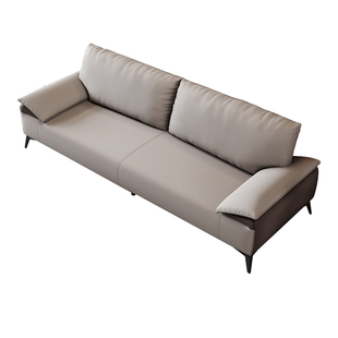 商务接待办公沙发轻奢高级感公司会客区茶几组合三人位休息区沙发