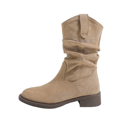 现货【牛皮*免费试穿】短靴