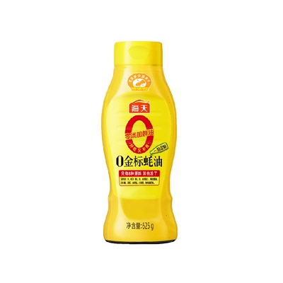 海天0添加金标蚝油625g×1瓶