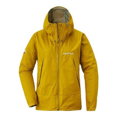 1h可退 montbell雷暴女款连帽防护夹克雨衣透气舒适百搭