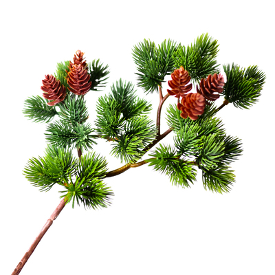 高仿真松枝崖柏罗汉松迎客松