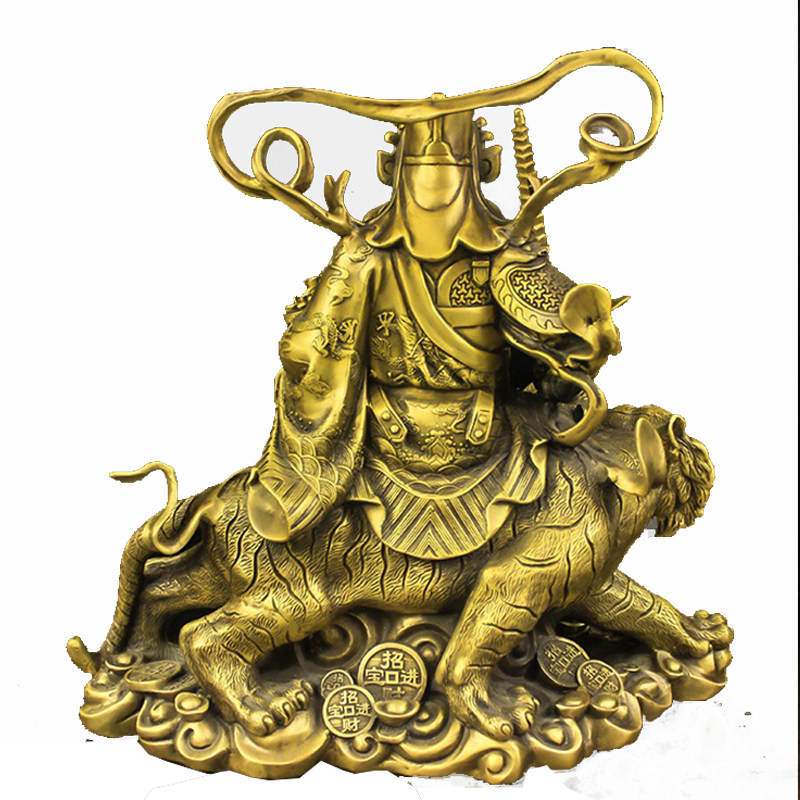 武财神赵公明佛像风水吉祥物包邮