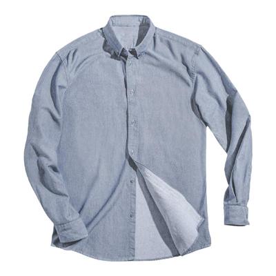 马登工装休闲磨毛牛津纺衬衫春夏