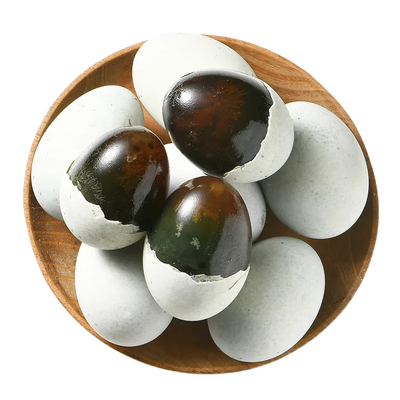 正宗松花皮蛋无铅工艺松花皮蛋鸭蛋变蛋溏心蛋新鲜溏心大号