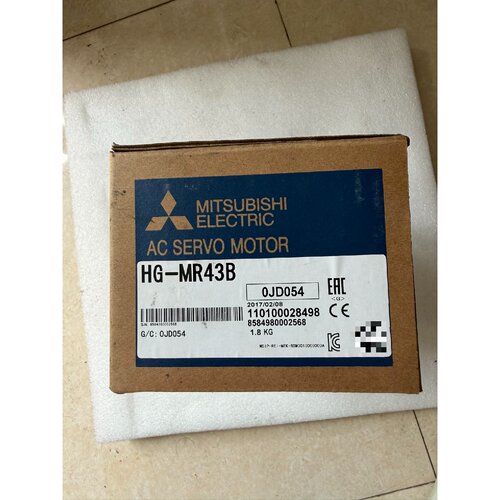 询价下单全新三菱HG-MR43B伺服电机，原装正品，带包装盒，201