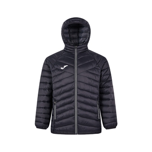 Joma荷马棉服秋冬新款男士保暖防风开衫夹克轻薄科技运动连帽外套