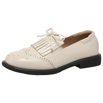 达芙妮波点透气牛津鞋