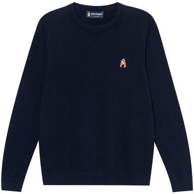 暇步士男装保暖羊毛混纺针织衫