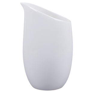 200ml骨瓷奶罐奶缸咖啡奶杯引流杯分酒器无把轻奢浇汁纯白奶盅