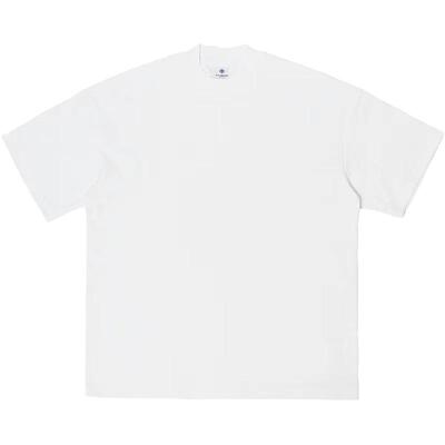 美式小领口350g重磅短袖纯棉T恤