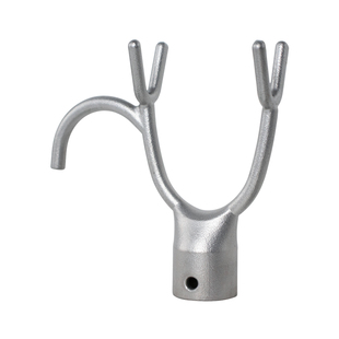 晾衣叉头 19mm不锈钢304挑衣杆头伸缩撑衣杆加厚金属丫叉头收衣杆