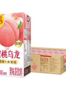 【新品上市】Vita维他低糖蜜桃乌龙果味茶饮料250ml*24盒