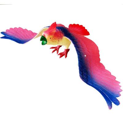 特大软胶飞鸟动物模型老鹰等玩具