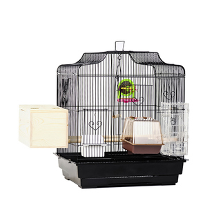 虎皮鹦鹉鸟笼大号金属铁艺鸟笼子八哥鹩哥画眉玄凤牡丹绣眼繁殖笼