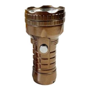 新款单档定焦LED亮光电筒装1节A1号干电池塑料ABS大手电筒手握式