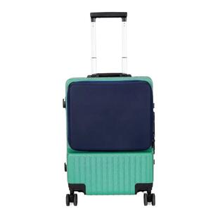 祥兴箱包行李箱2025新款女多功能学生耐用铝框旅行箱密码箱男撞色