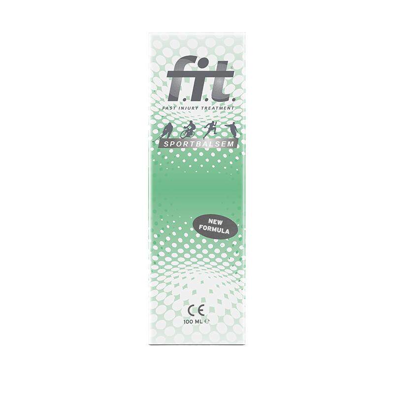 荷兰fit菲艾特小绿管运动按摩乳膏酸疼膝盖肌肉拉损伤修护防护