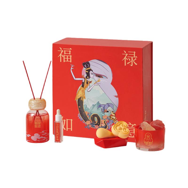 上影元品丨艾玛莫莉葫芦兄弟蛇精福禄如意香薰套装家用生日礼物
