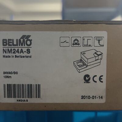 瑞士原装BELIMO博力谋NM24A-S执行器，24VAC/