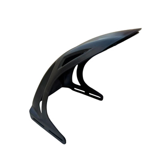 新款电摩可发光后挡泥板前段适用于小牛九号改装平叉安装使用