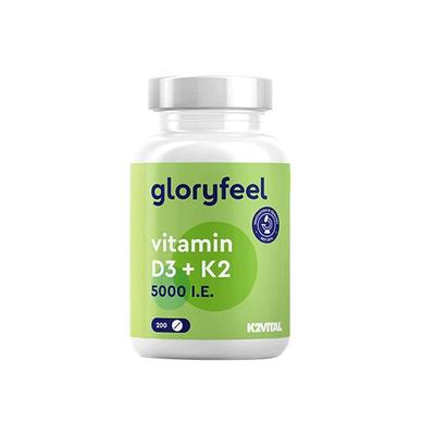 德国拜耳gloryfeel维生素D3K2格乐飞维生素d2000iu成人女补钙
