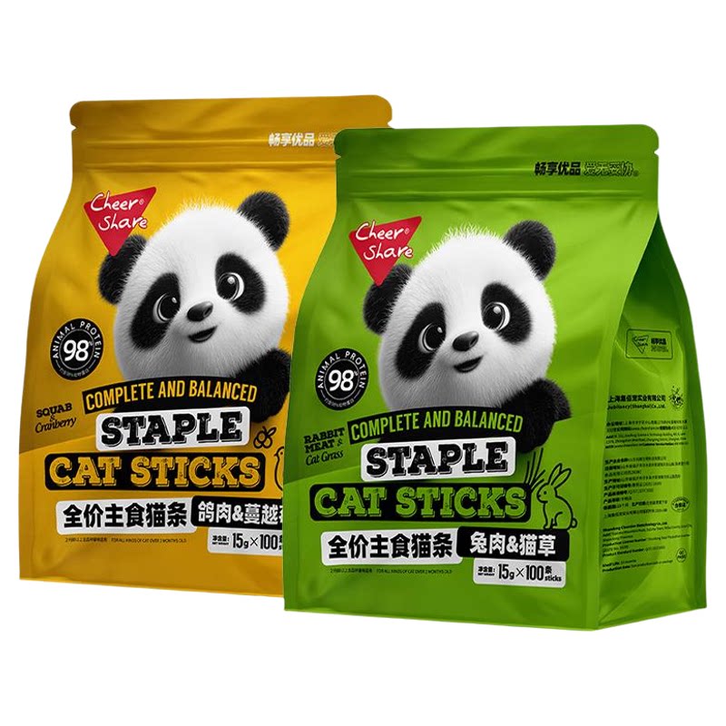 畅享优品全价主食猫条1.5kg