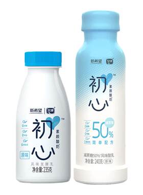 新希望琴牌低温初心酸奶风味发酵