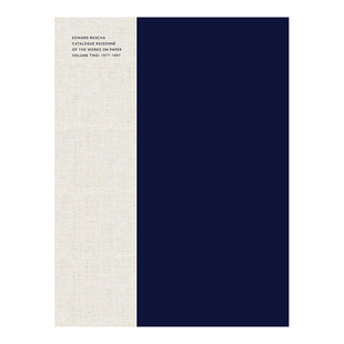 【预售】爱德华·鲁沙：纸上作品目录第二卷1977-1997年 Edward Ruscha: Catalogue Raisonne of the Works on Paper, Volume Two