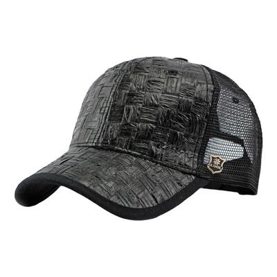 阿萝璃棒球帽夏季男出游透气网帽